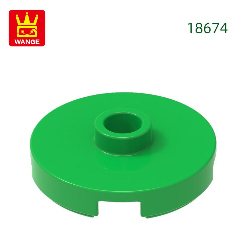 Нетоксичный 281 шт./Лот 18674 Круглый 2 x 2 С Открытым Штырьком Блок Moc Цветные Аксессуары Совместимые С Кирпичиками Детские Игрушки Деталь для Сборки