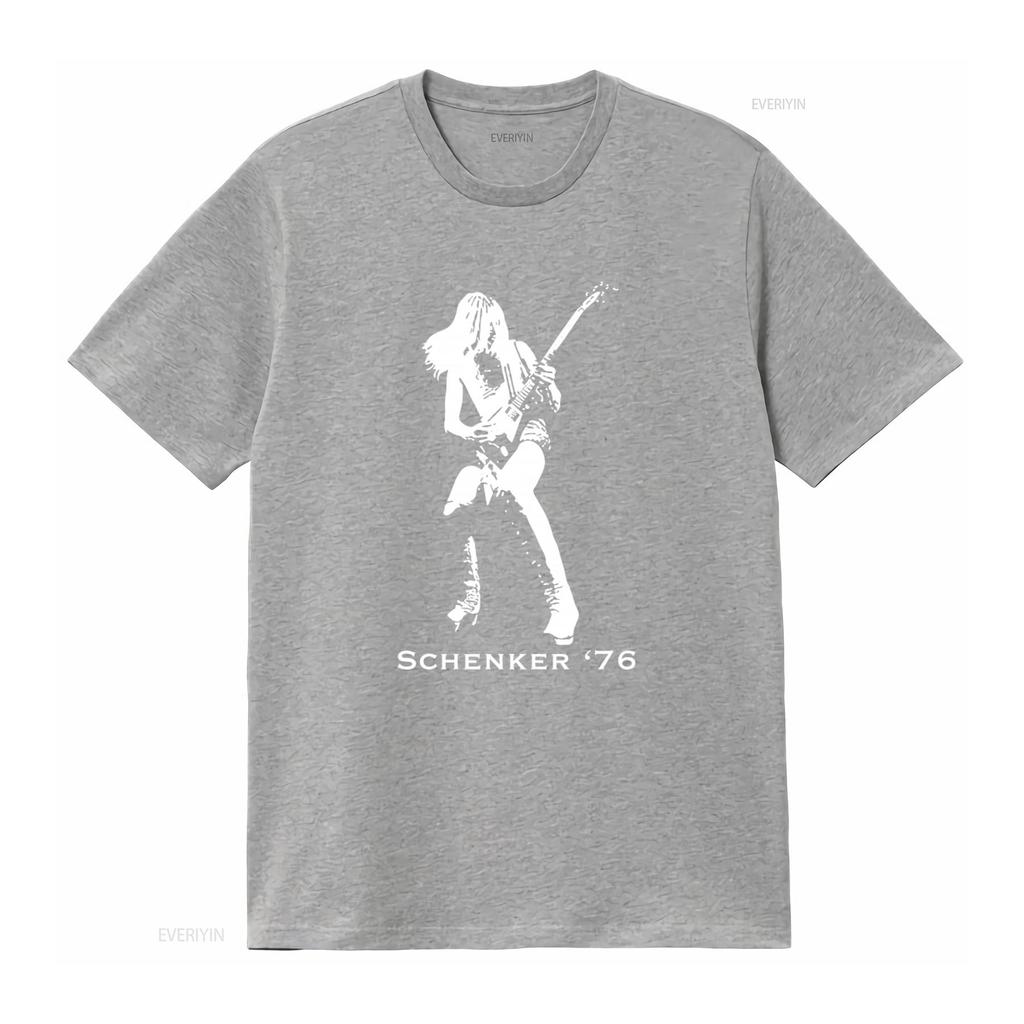 Vintage Michael Schenker 76 Guitarist Rock Band Mens T Shirt Royal Blue All Sizes vintage Washed Breathable Slightly