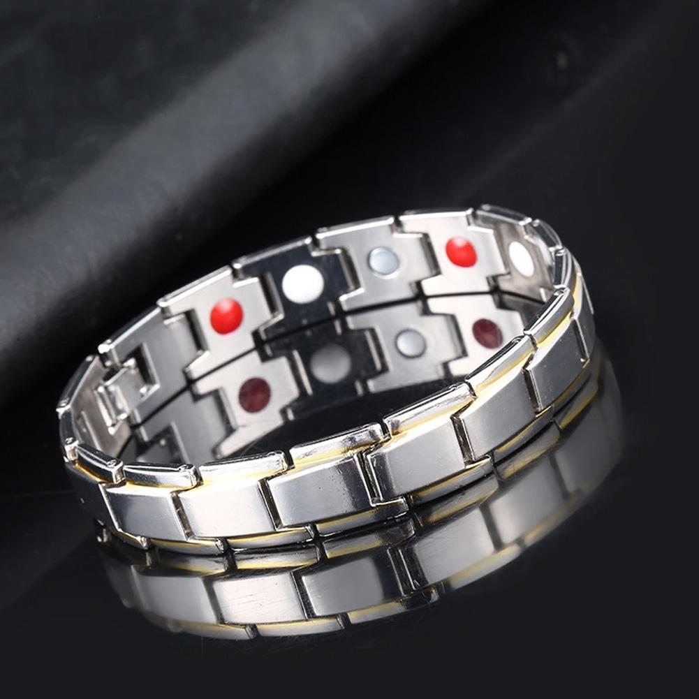 Fashion Men Women Magnetic Bracelet Health Energy Therapy Arthritis Jewelry