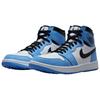 Кроссовки Air Jordan 1 High Golf University Blue Мужские Черно-белые DQ0660-400