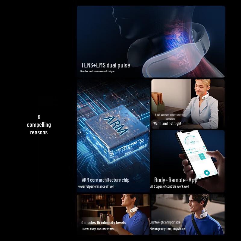 SKG Portable Smart Neck Massager