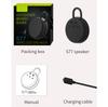 S77 Беспроводной Bluetooth-динамик, водонепроницаемый спортивный звуковой ящик, портативный сабвуфер для улицы, чистый стереозвук, объемный музыкальный звук