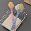 2 In1 Long Handle Rubbing Bath Brush Soft Hair Bath Ball Bath Brush Of Brushback Flower Artifact With Bath Belt