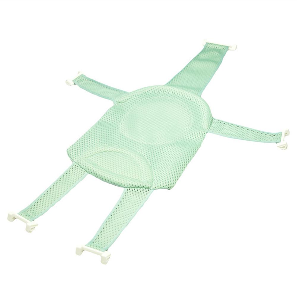 New Shower Pillow Newborn Support Cushion Bathtub Seat Baby Bath Net Bath Tub Pad