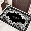Retro Light Luxury Non-Slip Entrance Mats for Home & Bedroom