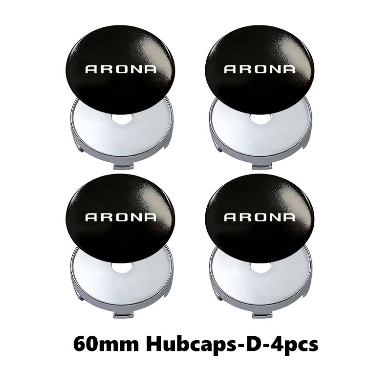 For Seat 4pcs 56/60mm Car Wheel Center Hub Caps Emblem Stickers Tire Rim Covers Auto Accessories CUPRA Altea Leon 5f Ibiza 6j ibz023