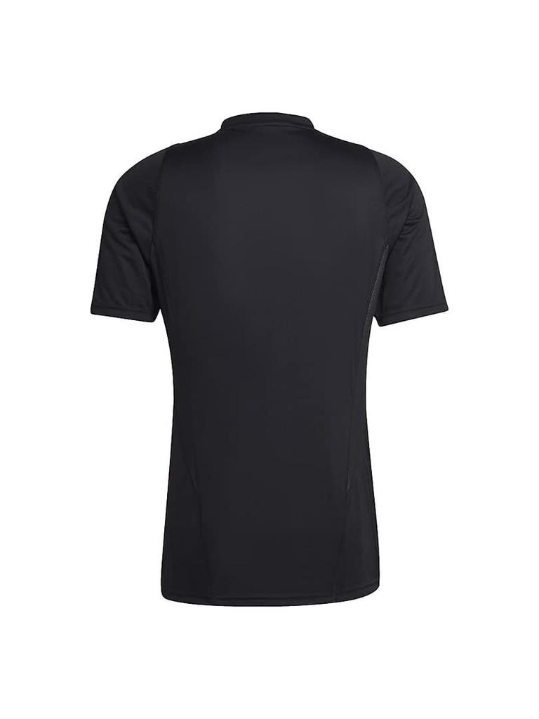 Футболка Adidas Tiro 23 Competition Jersey для футбола, с коротким рукавом, черная, размер XL, мужская, (DD442), (HK7638)
