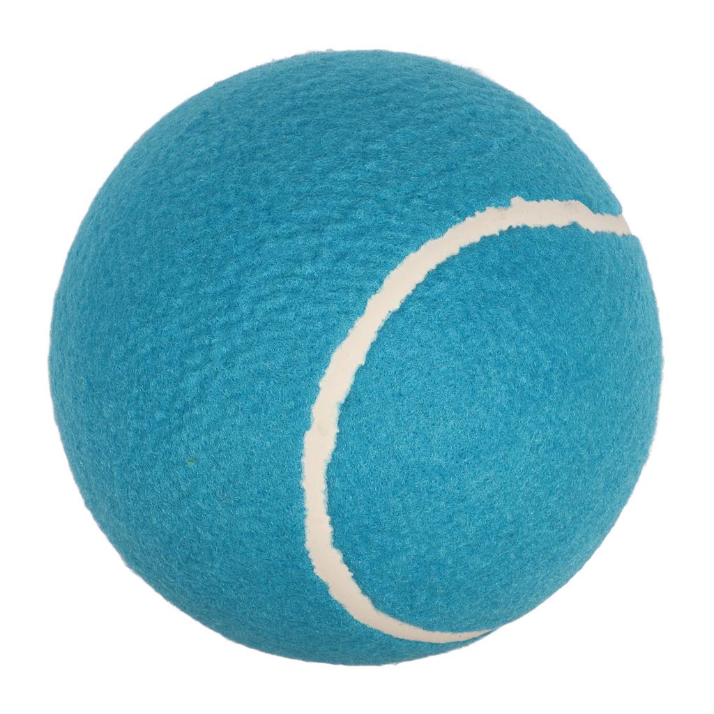 8-дюймовый гигантский теннисный мяч, портативный надувной мяч с резиновым ядром, плюшевый войлочный гигантский мяч с автографом для