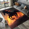 27 Style New Horse Pentium Gallant Steed 3D Animal Carpet Rug for Living Room Bedroom Home Sofa,Kid Area Rug Non-slip Floor Mat