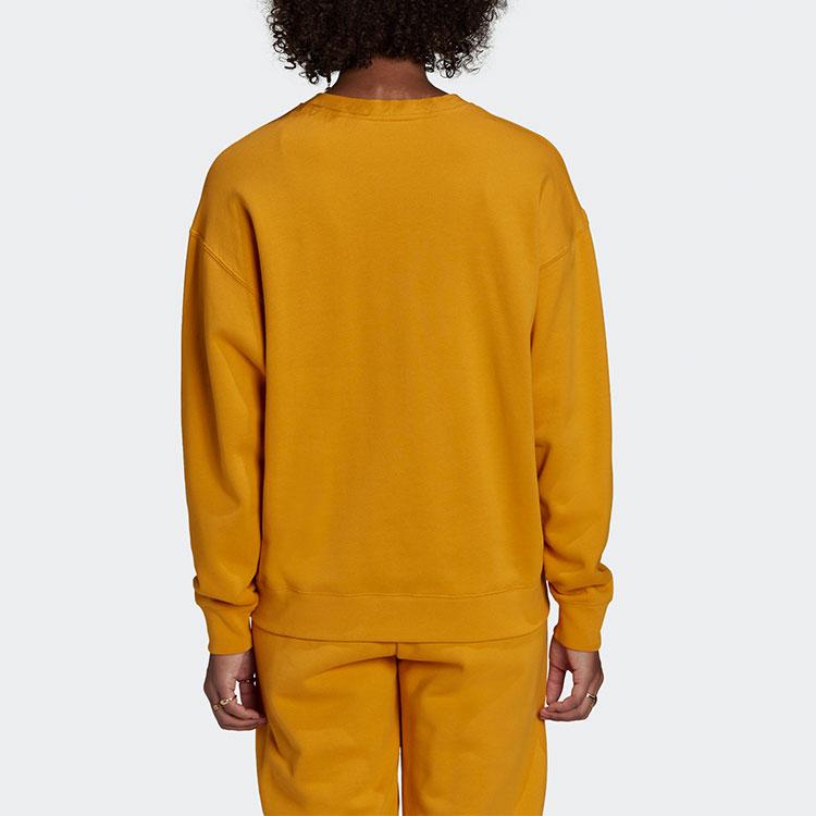 Adidas Originals X Disney Бэмби Пуловер Свитшот в стиле колледжа Женский свитшот Золотой HD2755