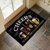 1 шт. Коврики для двери с персонажем CHEERS, Кухонные коврики, Нескользящий Поп-дизайн, Коврики для гостиной, Коврик для ванной, Ковер для дома, Декор для раковины, Прачечной