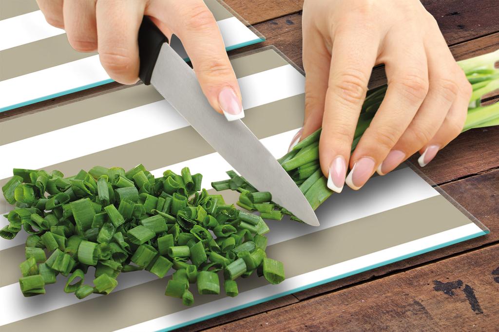 СТЕКЛЯННАЯ ЗАЩИТНАЯ ПАНЕЛЬ ДЛЯ КУХНИ 2x35x52 ПОЛОСКИ