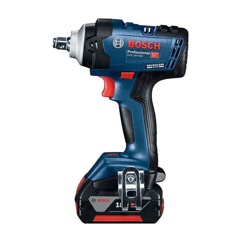 Bosch 18V Cordless Impact Wrench GDS 18V-400 CN plug (adapter included)