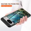 For Google Pixel 8 Marble Pattern Tempered Glass Case PC+TPU Protective Phone Cover
