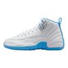 Кроссовки Air Jordan 12 Retro GS Melo 2025 для детей Белый University-Blue Металлический-Серебристый 153265-112