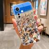 Для Oppo Reno 11F F25 Pro Чехол Милые Цветочные Узоры Мягкий ТПУ Прозрачный Силиконовый Бампер Для Oppo Reno11F F25Pro Чехлы для Телефона Coque