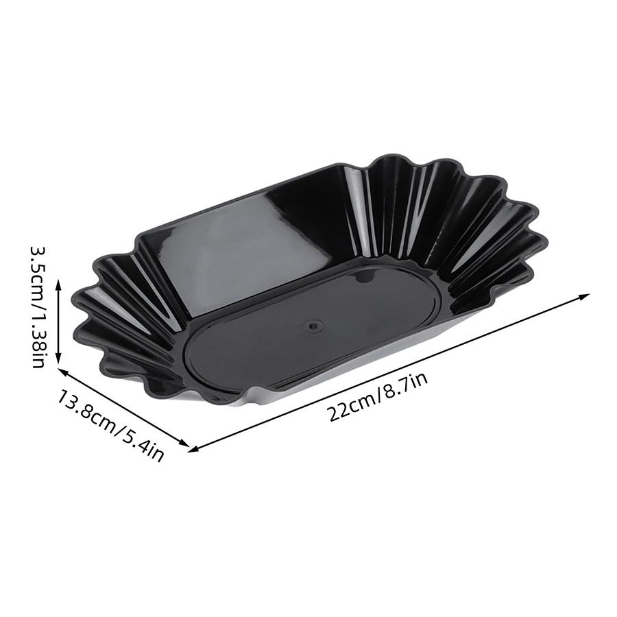 Coffee Beans Sample Tray Coffee Bean Display Dish Oval Sample Tray Storage Container Multi-functional Serving Tray for Home