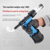 Luo Pneumatic Rivet Gun - Powerful Self-Priming Hydraulic Riveting Machine with Stainless Steel Rivets