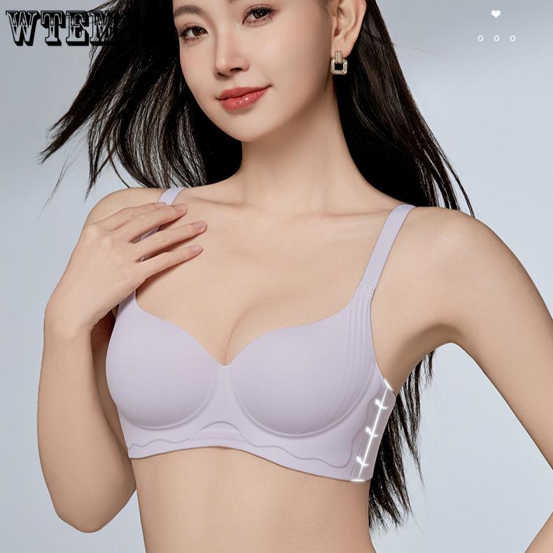 Seamless Lingerie Women's Gathering Bra Top Support Anti-sagging Secondary Breast Bra Push Up Bra