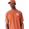 T-shirt MLB World Series - New Era - New York Yankees - Orange - Mixte - Adulte