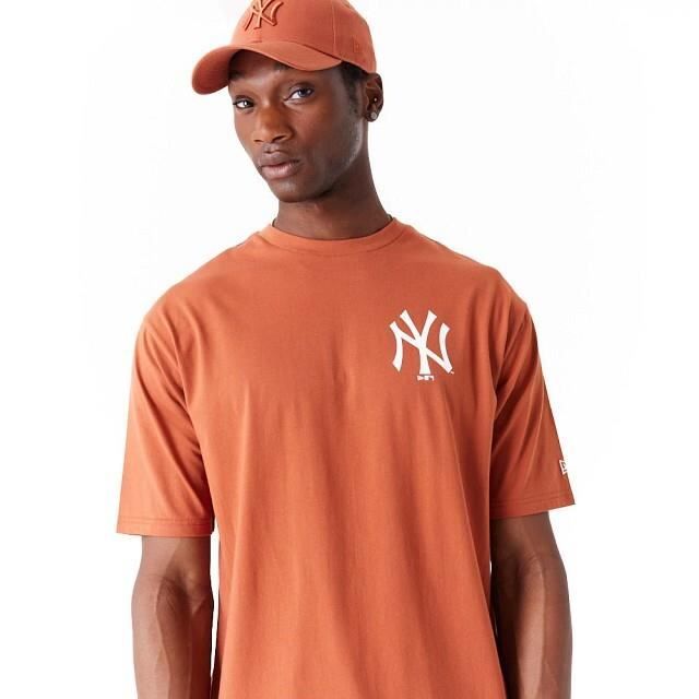T-shirt MLB World Series - New Era - New York Yankees - Orange - Mixte - Adulte