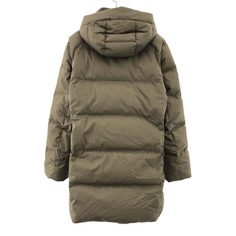 Uniqlo Бесшовное пуховое пальто S бежевое Мужское Б/У