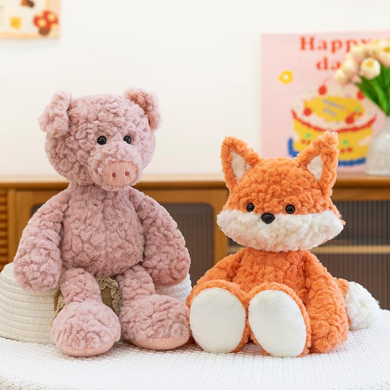 Nebula Animal Лиса Успокаивающая Плюшевая Игрушка Супер Мягкая и Милая Исцеляющая Кукла-Ягненок Подарок на День Рождения