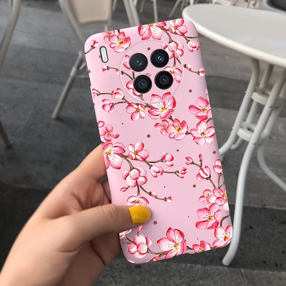 Stylish Silicone Case For Honor 50 Lite Case Soft Slim Phone Back Cover For Huawei Honor50 Lite Cases Honor 50Lite Coques Fundas