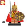 Medieval Knights Roman Commander Spartan Crusader Viking Warrior Middle Age Army Soldier Block Toys