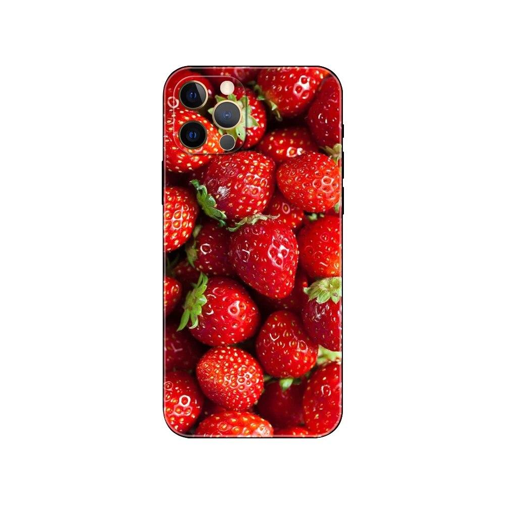 Чехол для телефона с фруктами для iPhone Samsung Galaxy Redmi Xiaomi Oppo OnePlus Note SA 7 8 9 10 11 12 13 14 20 21 22 23 53 54 Pro Max Plus Ultra TPU Soft