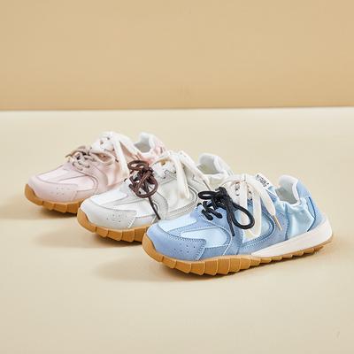 Forrest Gump Shoes Женская универсальная спортивная и досуговая обувь Летние дышащие немецкие кроссовки на плоской подошве со шнуровкой и толстой подошвой