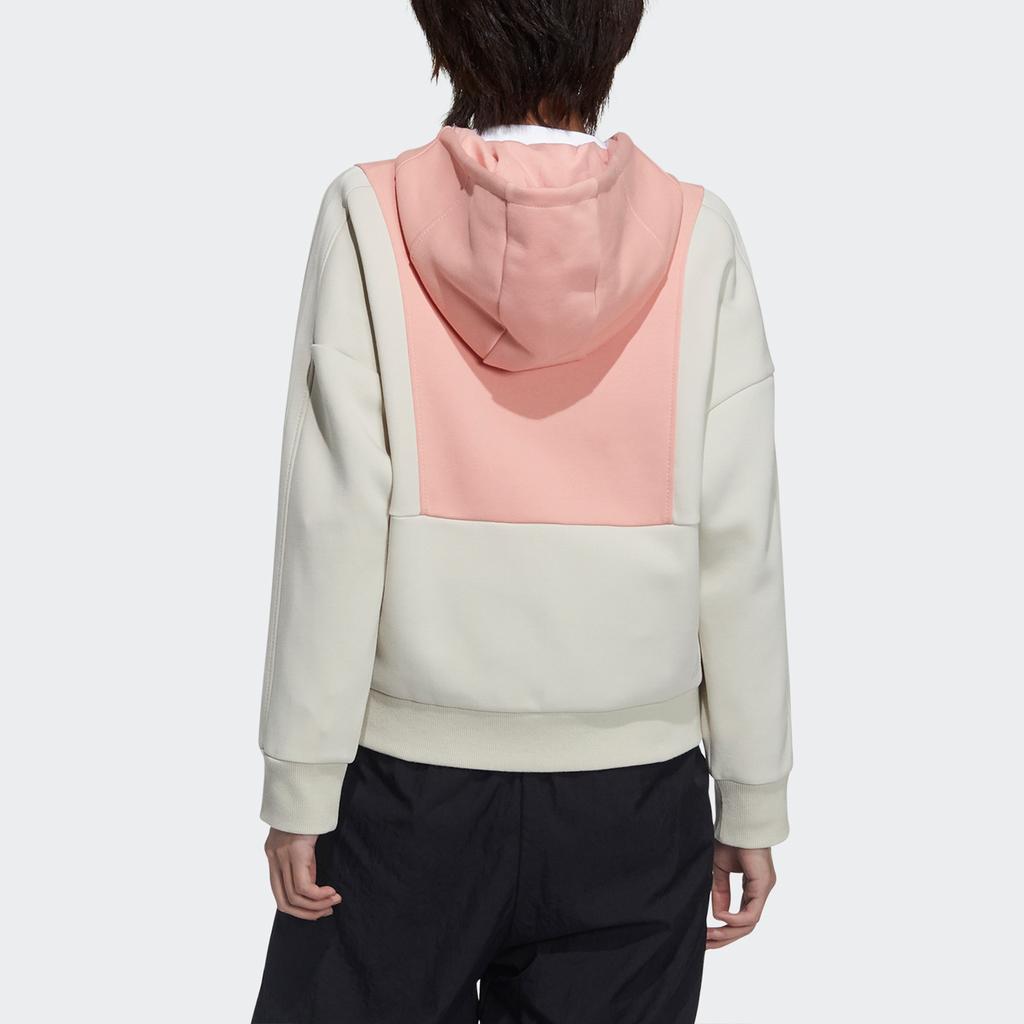 adidas Куртка Str трикотажная цветная куртка с капюшоном женские куртки миндально-коричневый GP0691