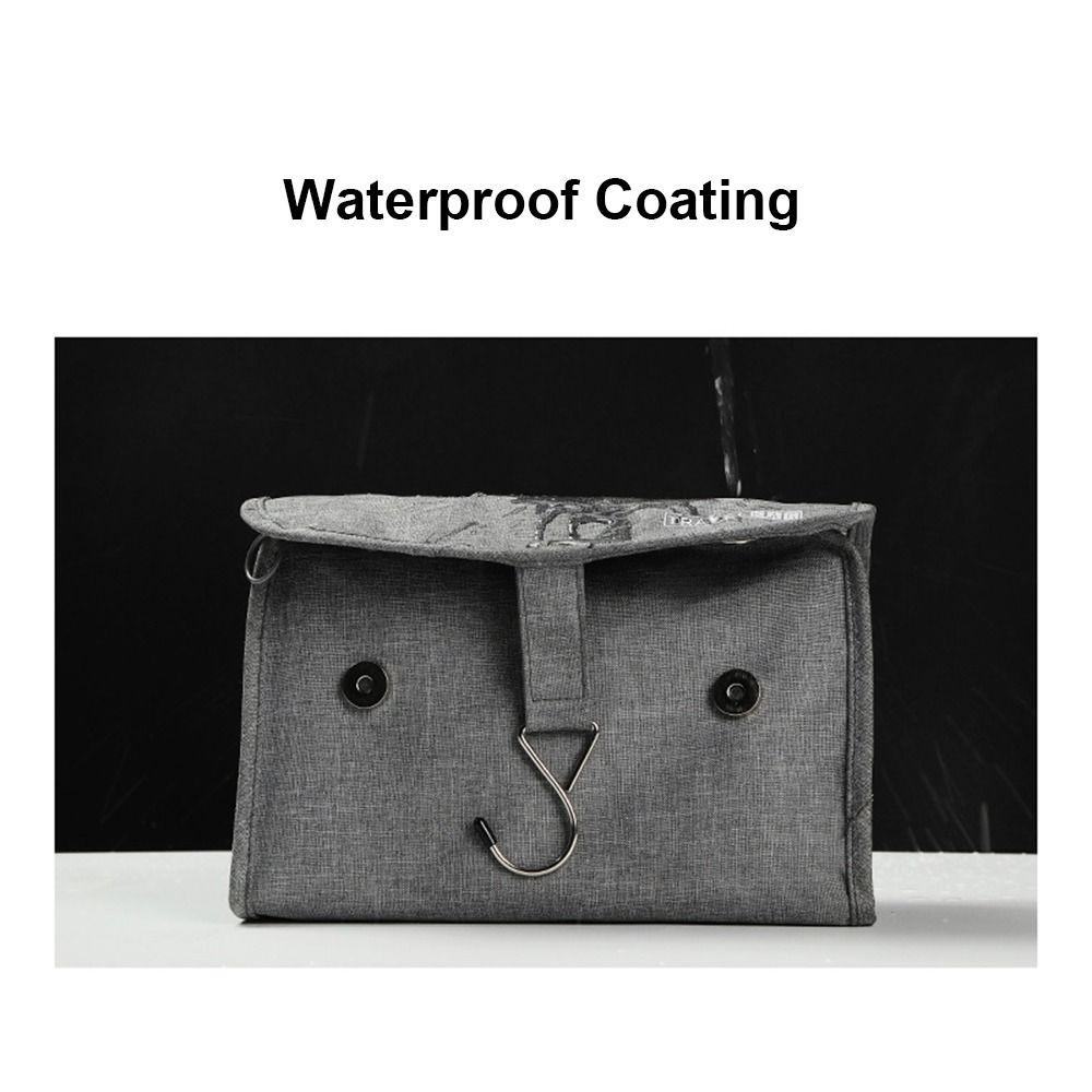 Waterproof Travel Storage Handbag Nylon Mesh Cosmetic Toiletry Bag Washing Supplies Storage Bag