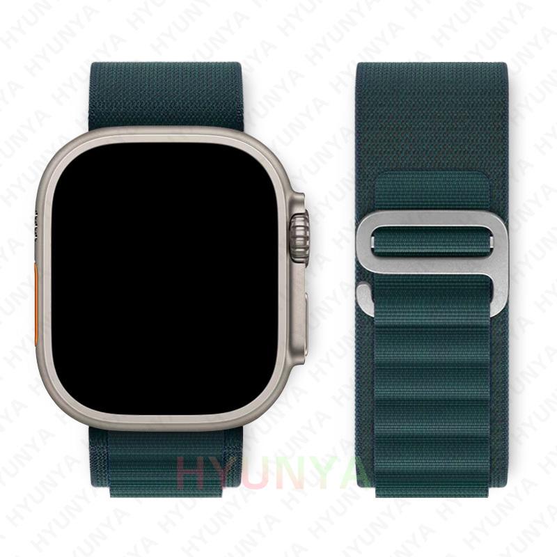 Альпийский ремешок для Apple Watch Band Series 10 9 8 7 SE Ultra 2 41мм 42мм 45мм 46мм 49мм 40мм 44мм IWatch Correa Ремешок Браслет