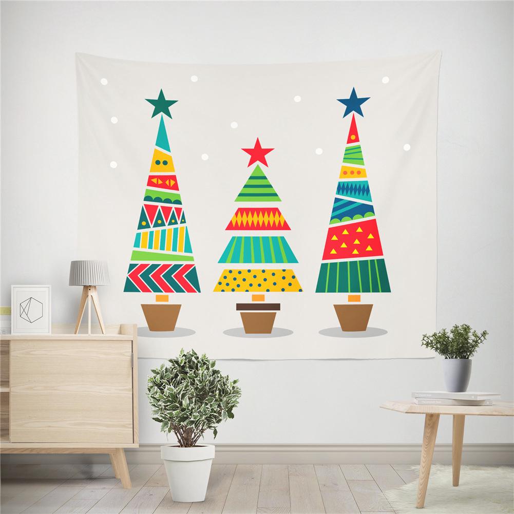 Домашний гобелен, рождественское украшение, пляжное полотенце, коврик для сидения, модная пляжная шаль, холст