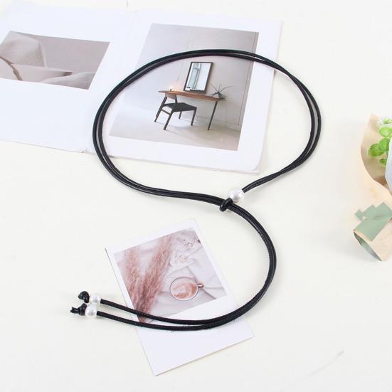 Women Belt Adjustable Design Imitation Leather Waistband Thin Rope Dress Shirt Top Versatile Belt Fashion Accessories