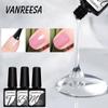 VANREESA Набор гелей для ногтей, 6 цветов, гель-лак для ногтей, замачиваемый гель с матовым базовым верхним слоем, набор для дизайна ногтей