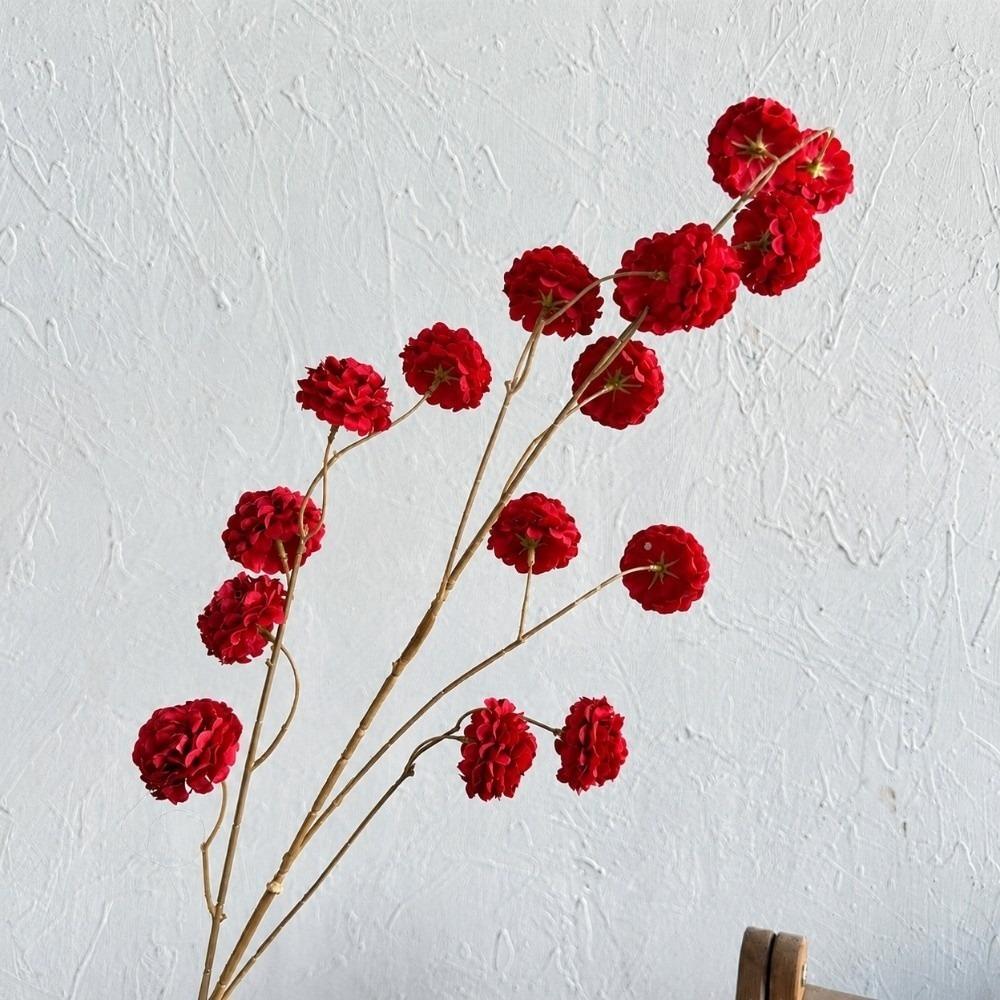 100 Cm Artificial Small Hydrangea Flower Simulation Plastic Fake Flowers Photography Props