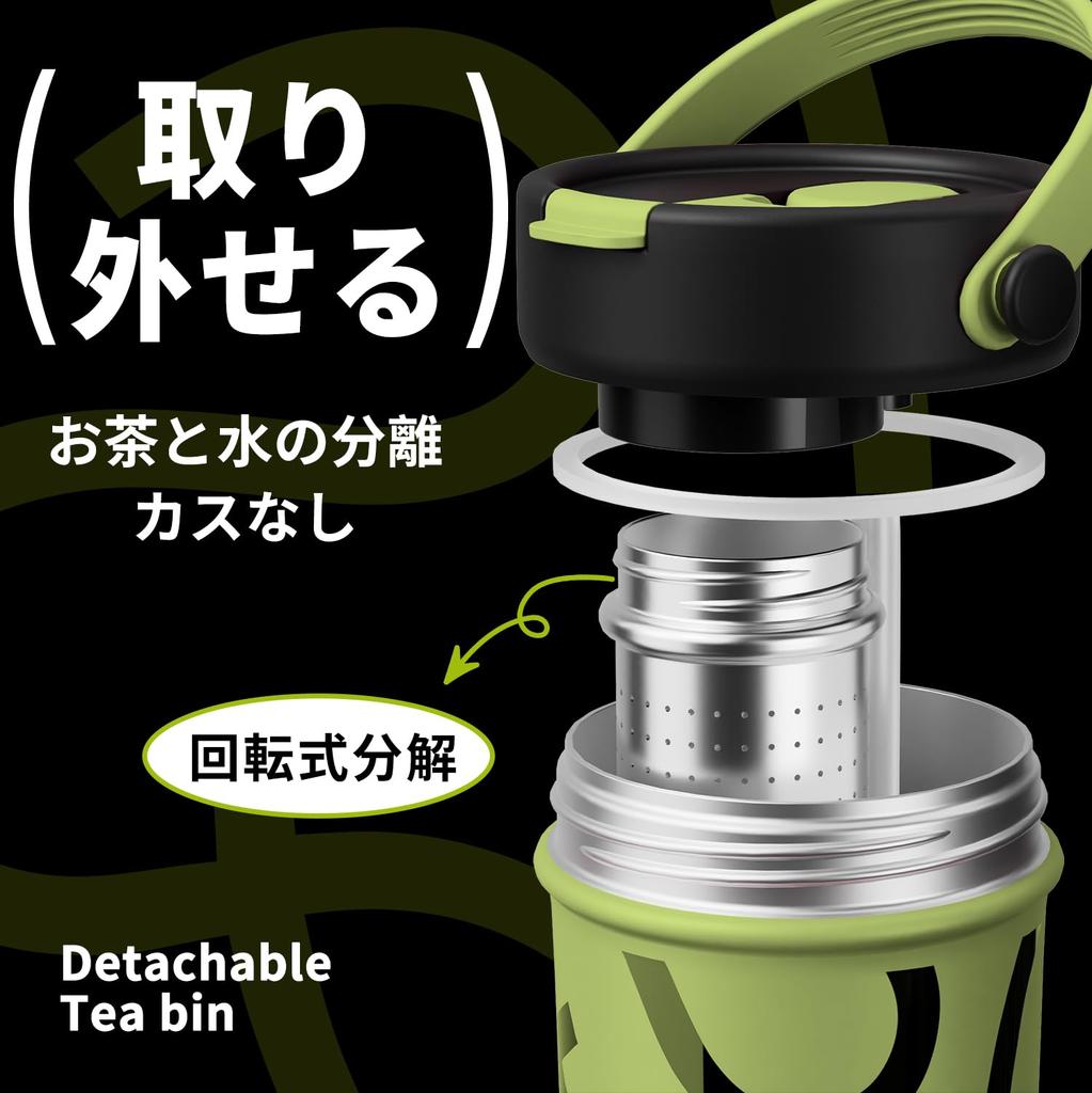 Кружка для воды GOOM с термотрубочкой из нержавеющей стали 316, термо-холодная вакуумная герметичная с рукописной надписью, спортивная бутылка для чая, бутылка, тамблер, крышка, бутылка, 600 мл,