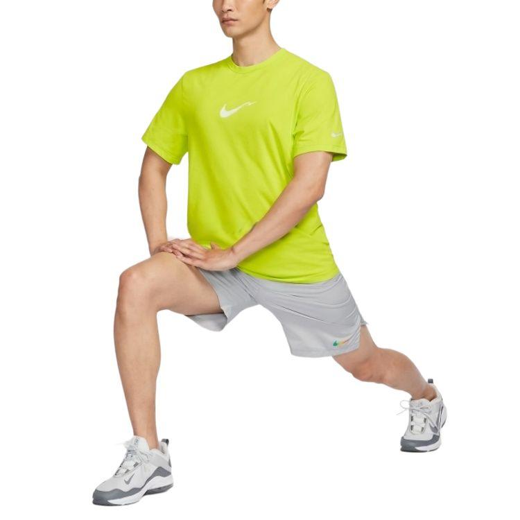 Nike HYVERSEDri Fit Футболка Мужская Желтая HV4882-389