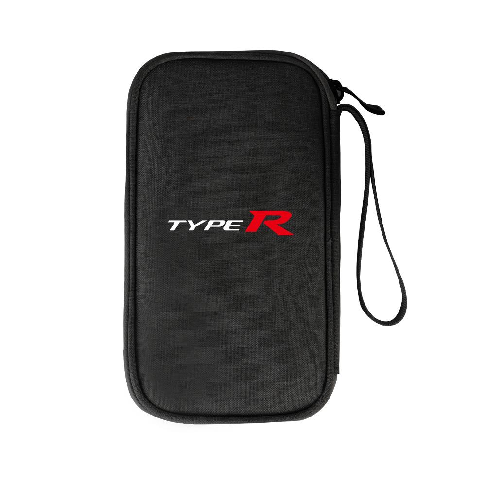 AQW1 Car Digital Supplies Storage Bag Key USB Cable Earphone Organizer Box For Honda Civic Accord Hrv Jazz CR-Z Element Insight MDX