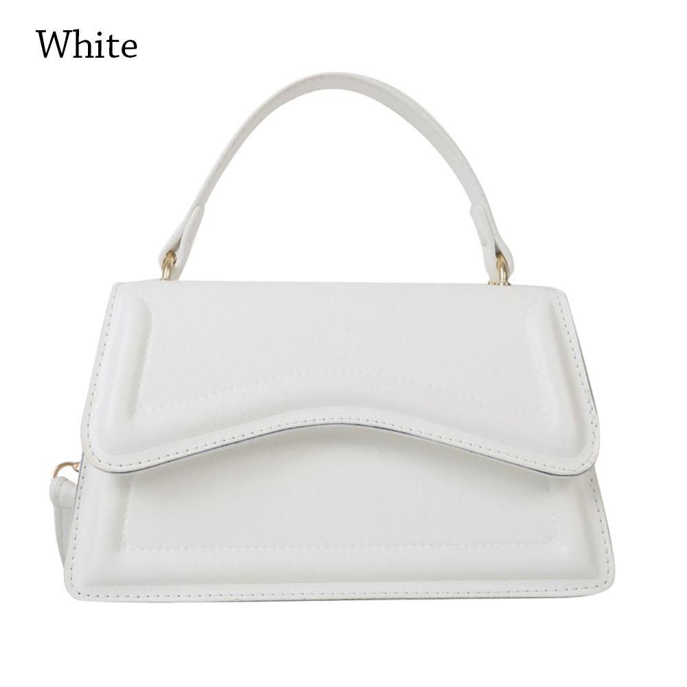 Новая модная сумка через плечо из искусственной кожи, однотонные стильные сумки через плечо для женщин и девочек