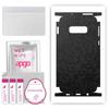 apgo Protective Skin Sticker for the Back+sides Compatible with Samsung Galaxy S10e, Full Wrap Film, Foil, Vinyl - Pattern Black Honeycomb