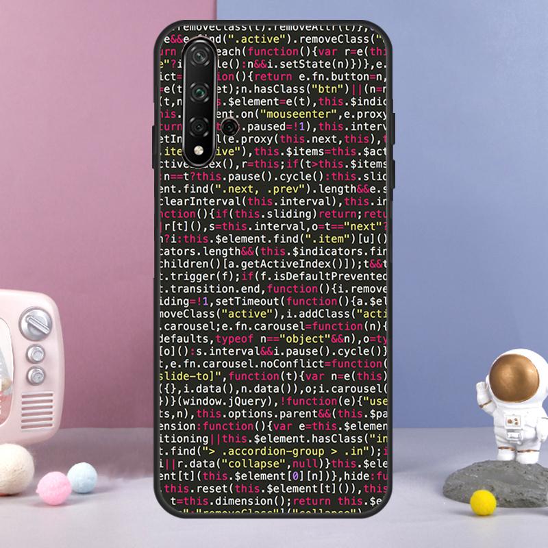 The Code design programmer For Huawei Nova 5T 9 10 SE 7i 8i 11i 12i Y73 Y90 Y70 Y72 Y61 Y91 Y60 P20 P30 P40 Lite Case