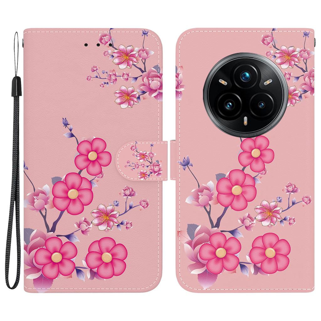 For Realme 14 Pro+ 5G Wallet Phone Case Anti-Drop Leather Flip Cover Pattern Printing