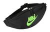 Nike Тканевая поясная сумка Heritage Унисекс Черная BA5750-019