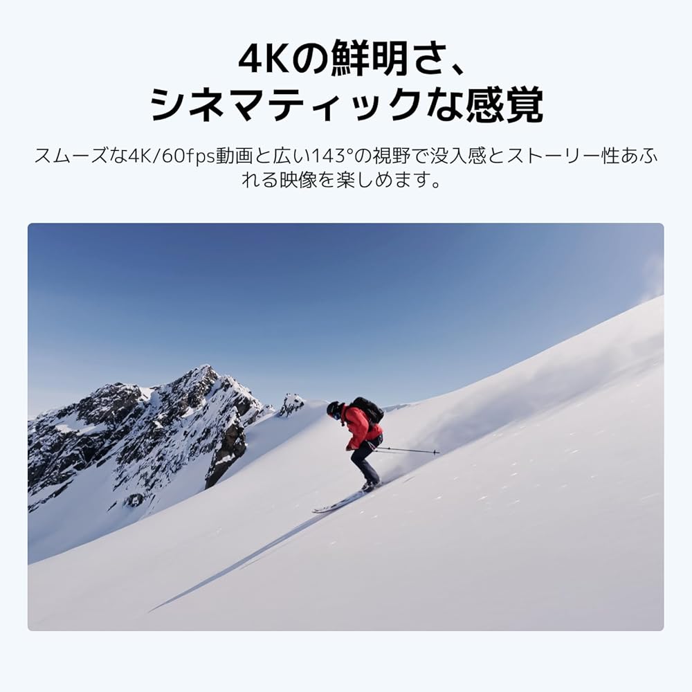 DJI Osmo Nano Standard Combo (128GB) Wearable Camera, Compact 4K/60fps Vlogging Camera with 1/1.3" Sensor, 143° Wide-Angle FOV, 200 Minutes of Recordi