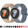 Ремешок для Samsung Galaxy Watch 7 6 4 5 pro FE 44мм 40мм Оригинальный силиконовый браслет correa Galaxy Watch4 6 Classic 43мм 47мм Ремешок