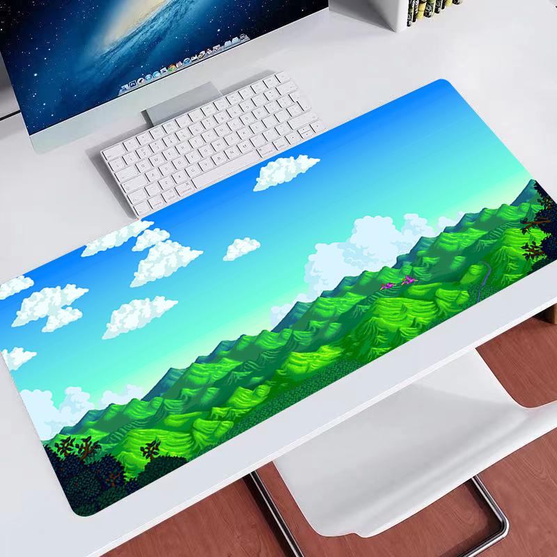 Коврик для стола Игровые коврики для мыши Stardew Valley Коврик для мыши на ПК Офисные коврики для стола Большой коврик для мыши Нескользящие коврики для мыши Для компьютера подарок XXL
