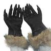 FakeFace Halloween Cosplay Grim Beast Adult and Latex Scary Monster Animal Party Stage Haunted Add Atmosphere Gloves, Reaper, Wolf, Costume, Child,